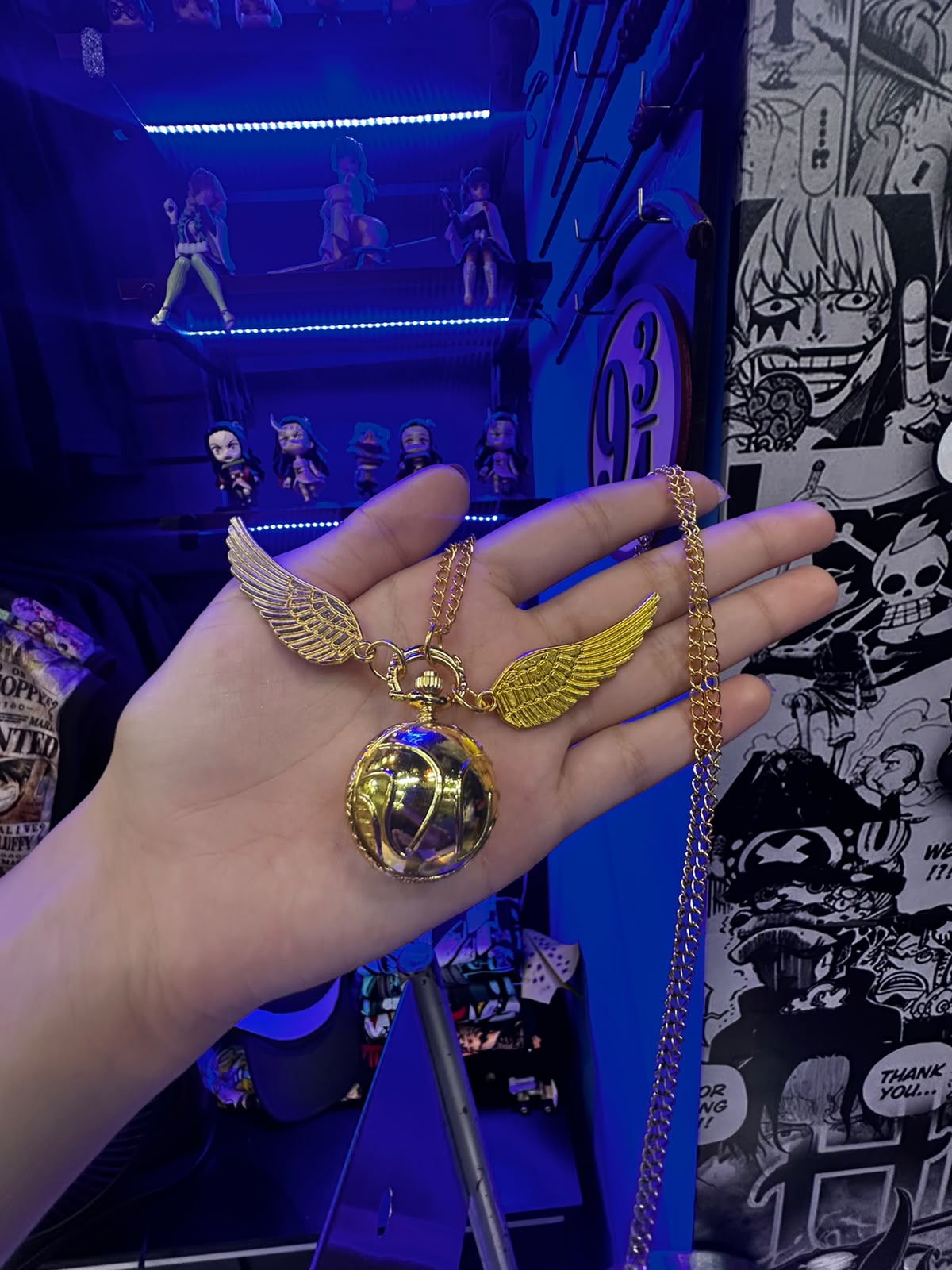 Collar Snitch Dorada 